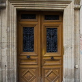 Interesting wooden door